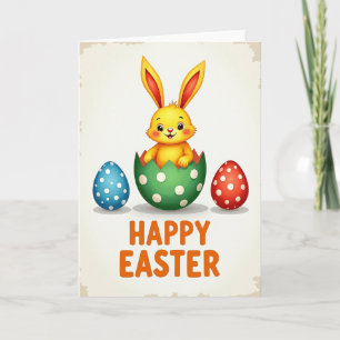 Tarjeta de Criatura Feliz de Lunares