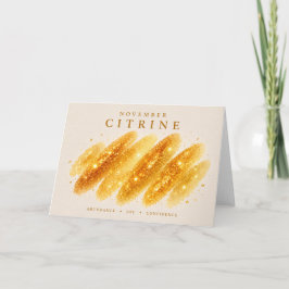 Tarjeta de Cristal de Citrino
