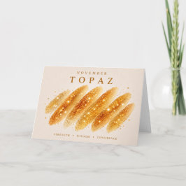 Tarjeta de Cristal Topacio