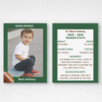 Tarjeta de Cromos de Fútbol para Principiantes de 