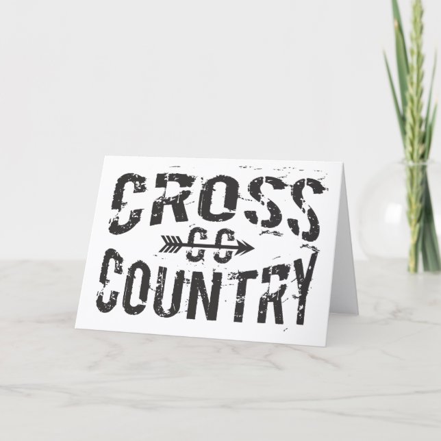 tarjeta de cross country (Anverso)