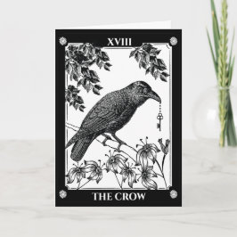 Tarjeta de cuerdas de Halloween inspirada en Tarot