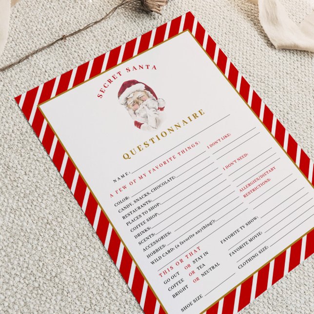 Tarjeta de cuestionario secreto de Navidades de ME (Subido por el creador)