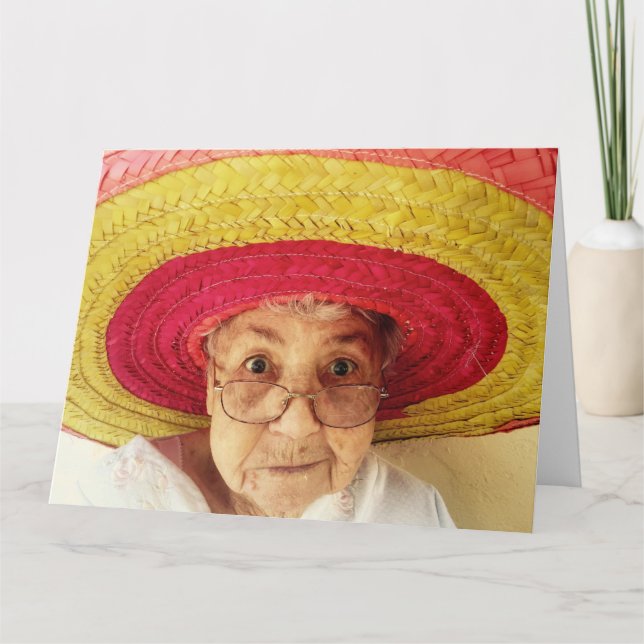 TARJETA DE CUMPLEAJE DE CUMPLEAÑOS DE ANCIANO CUID (Anverso)