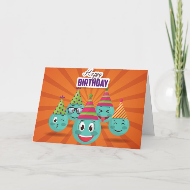 Tarjeta de cumpleaños (Anverso)