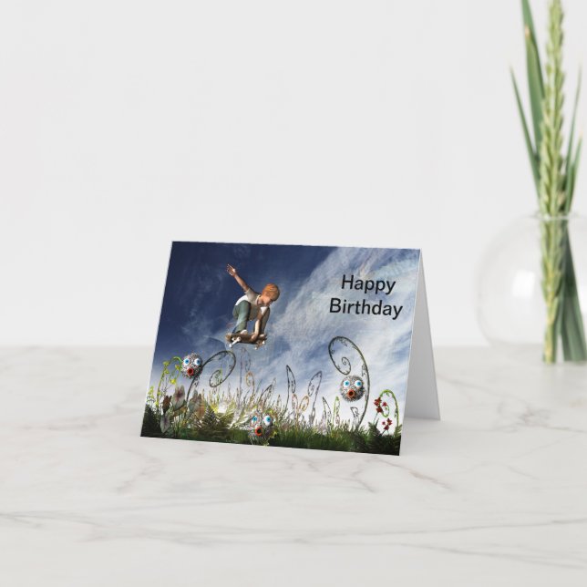 Tarjeta de cumpleaños (Anverso)