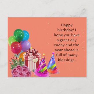 Tarjeta de cumpleaños