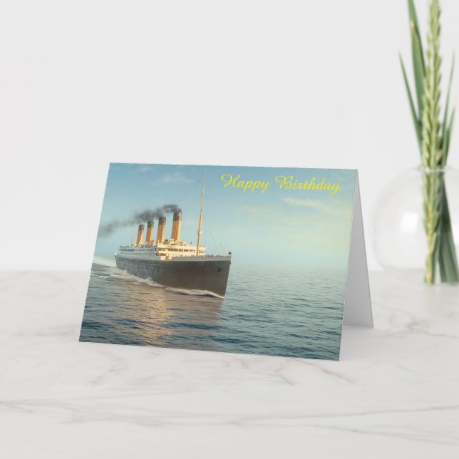 Tarjeta de cumpleaños (Anverso)