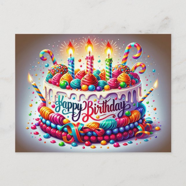 Tarjeta de cumpleaños (Anverso)