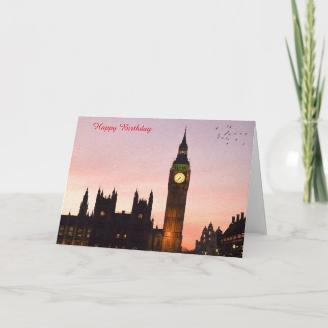 Tarjeta de cumpleaños (Anverso)
