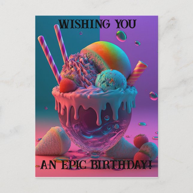 Tarjeta de cumpleaños (Anverso)