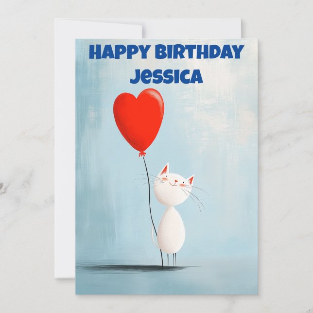 Tarjeta de cumpleaños (Anverso)