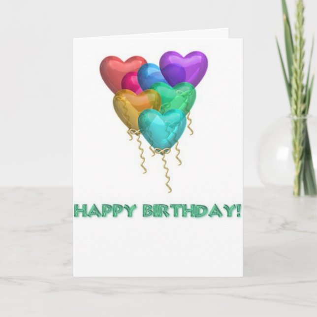 Tarjeta de cumpleaños (Anverso)