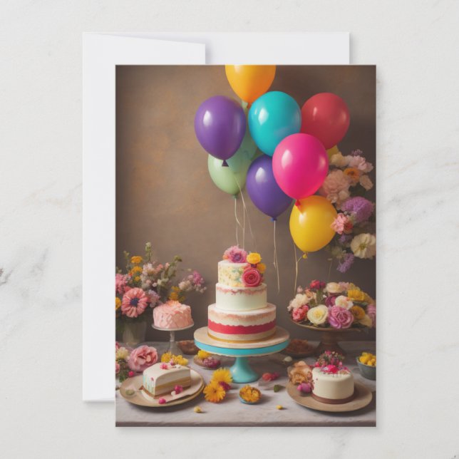 Tarjeta de cumpleaños (Anverso)