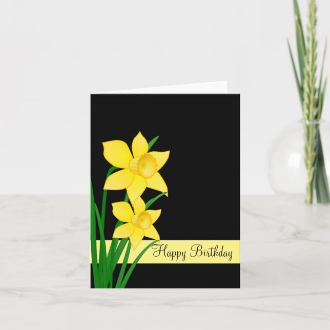 Tarjeta de cumpleaños (Anverso)