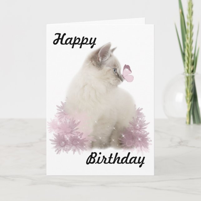 Tarjeta de cumpleaños (Anverso)