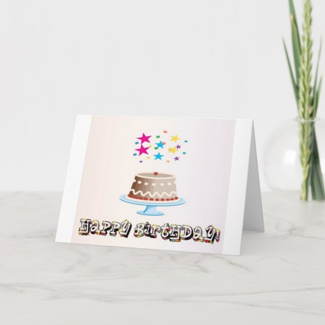 Tarjeta de cumpleaños (Anverso)