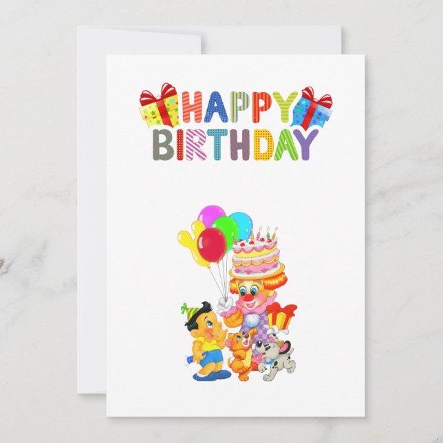 tarjeta de cumpleaños (Anverso)