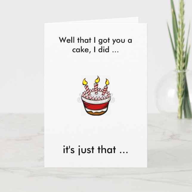 Tarjeta de cumpleaños (Anverso)