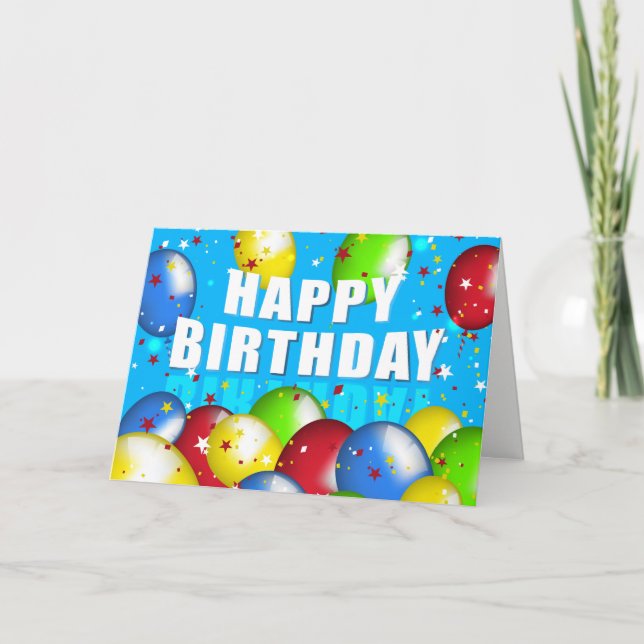 Tarjeta de cumpleaños (Anverso)