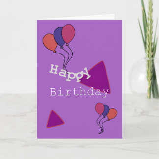 Tarjeta de cumpleaños