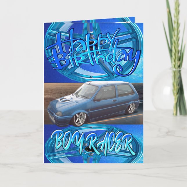 Tarjeta de cumpleaños (Anverso)