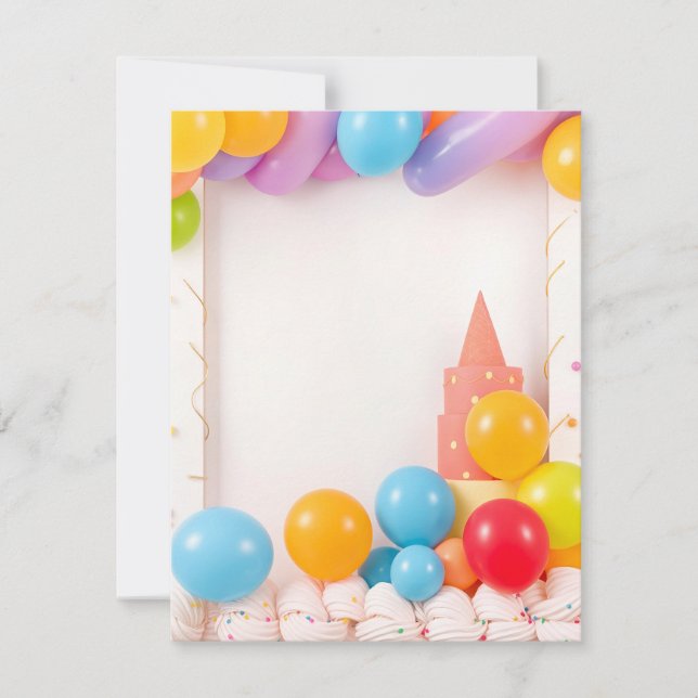 Tarjeta de cumpleaños (Anverso)