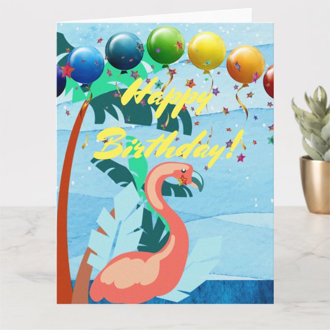 Tarjeta de cumpleaños (Planta pequeña)