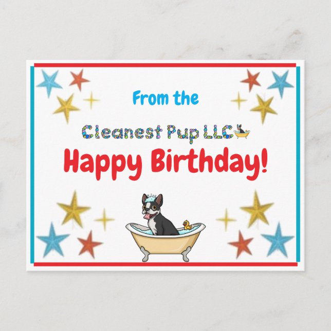 Tarjeta de cumpleaños (Anverso)