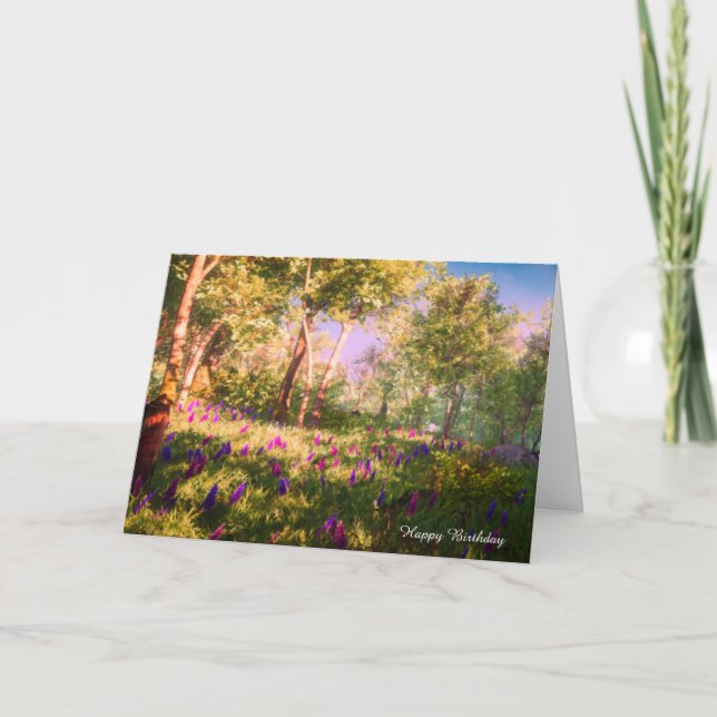 Tarjeta de cumpleaños (Anverso)