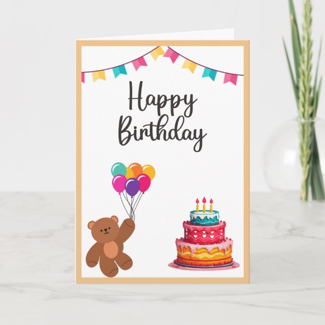 Tarjeta de cumpleaños (Anverso)