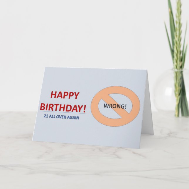 Tarjeta de cumpleaños (Anverso)