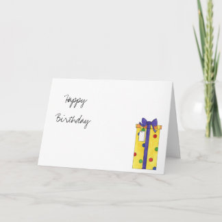 tarjeta de cumpleaños