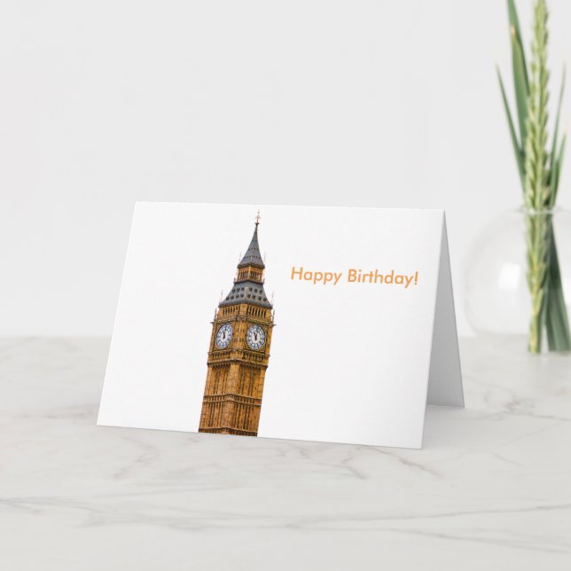 Tarjeta de cumpleaños (Anverso)