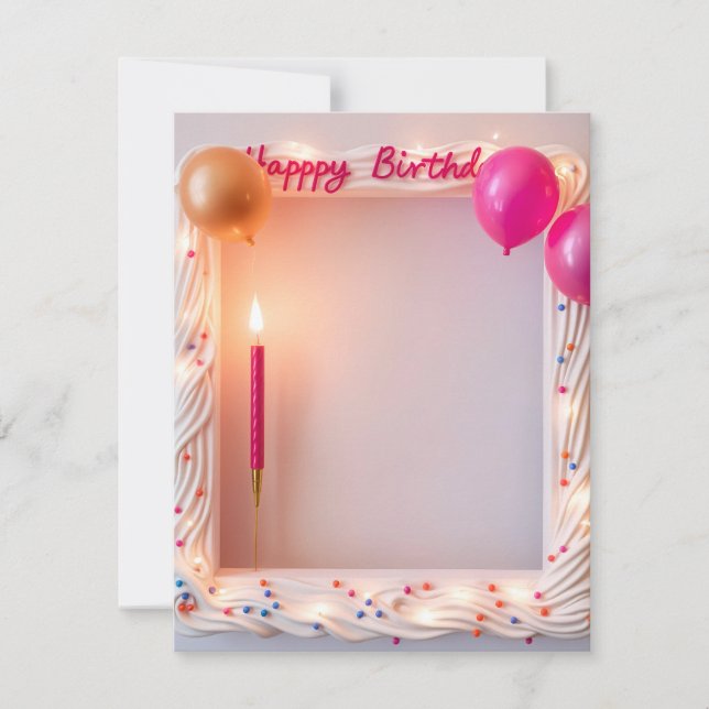 Tarjeta de cumpleaños (Anverso)