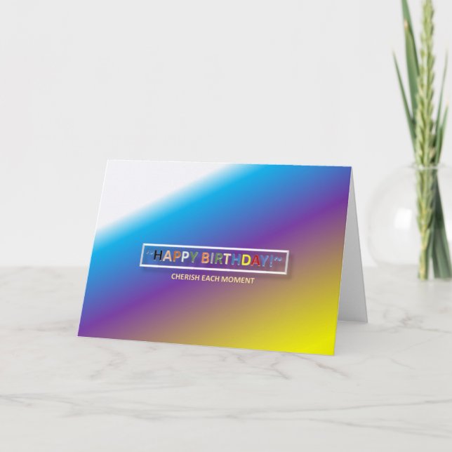 Tarjeta de cumpleaños (Anverso)