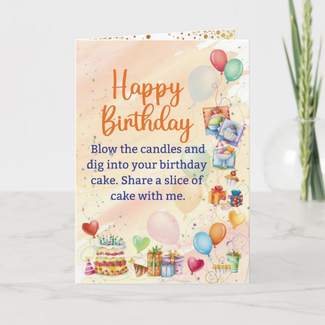 TARJETA DE CUMPLEAÑOS (Anverso)