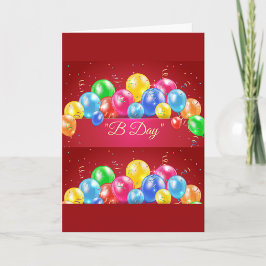 Tarjeta de Cumpleaños