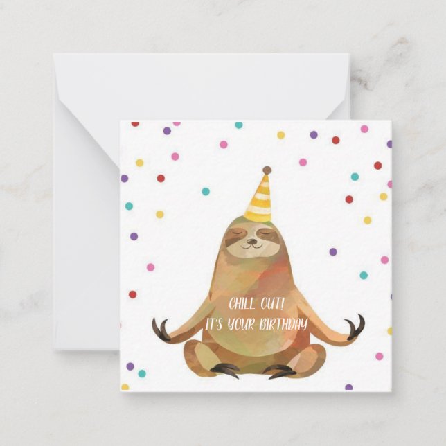 Tarjeta de cumpleaños (Anverso)