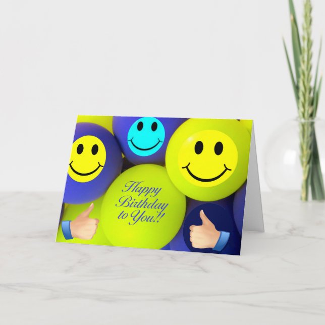 Tarjeta de cumpleaños (Anverso)