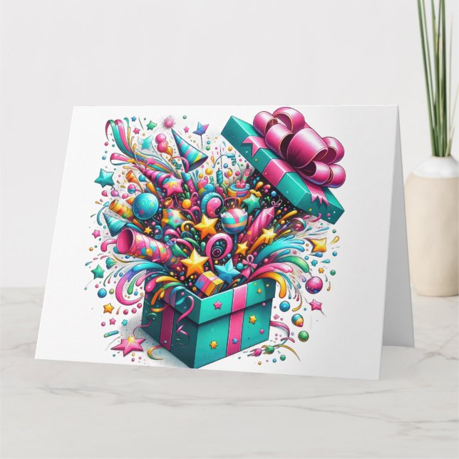 Tarjeta de cumpleaños (Anverso)