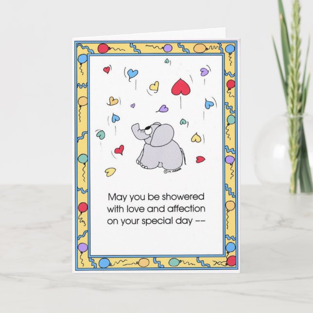 Tarjeta de CUMPLEAÑOS (Anverso)