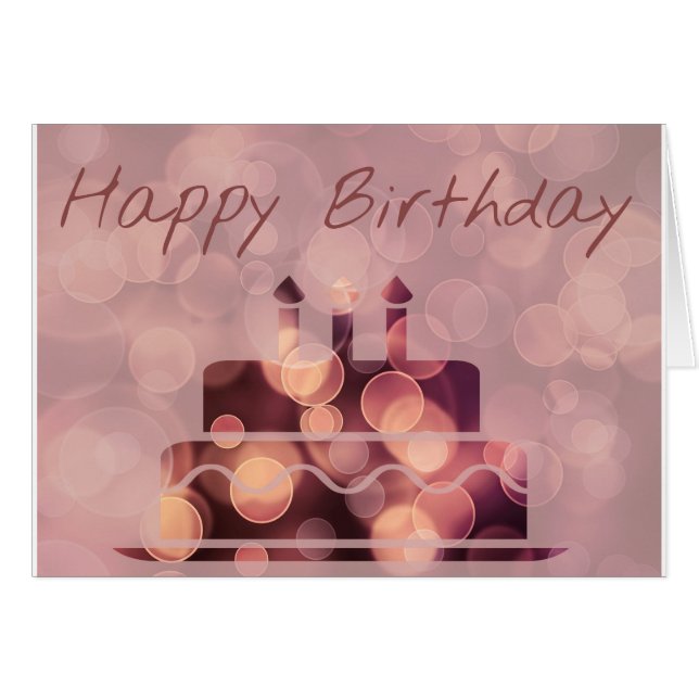 Tarjeta de cumpleaños (Anverso (Horizontal))