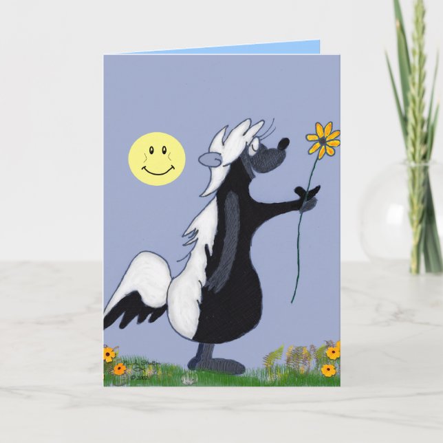 Tarjeta de cumpleaños. (Anverso)