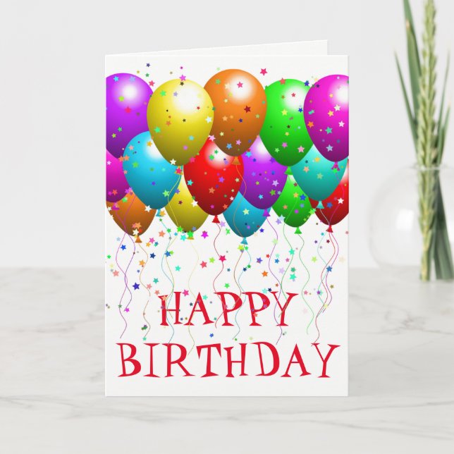 Tarjeta de cumpleaños (Anverso)