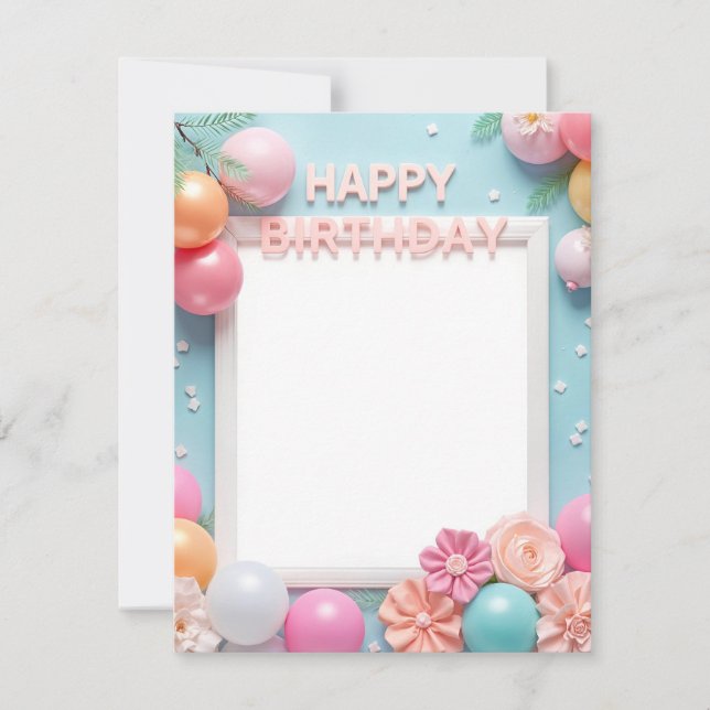 Tarjeta de cumpleaños (Anverso)