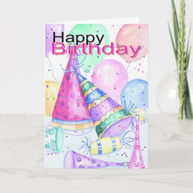 Tarjeta de cumpleaños (Anverso)