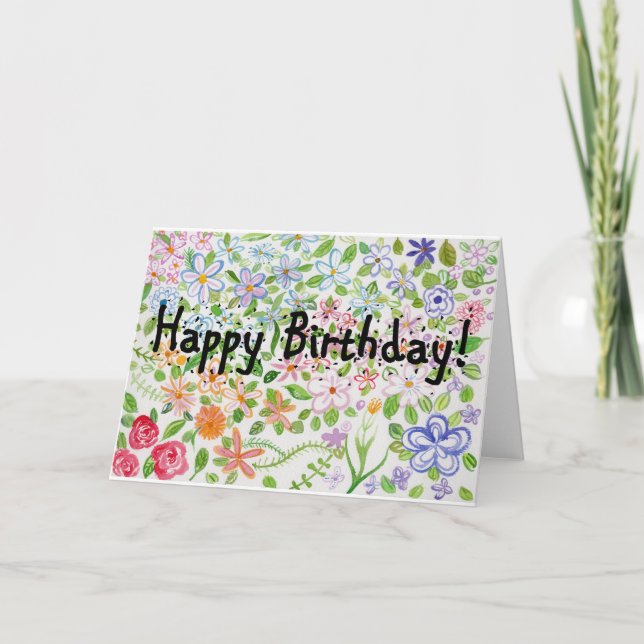 Tarjeta de cumpleaños (Anverso)