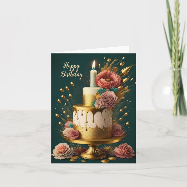 Tarjeta de cumpleaños (Anverso)