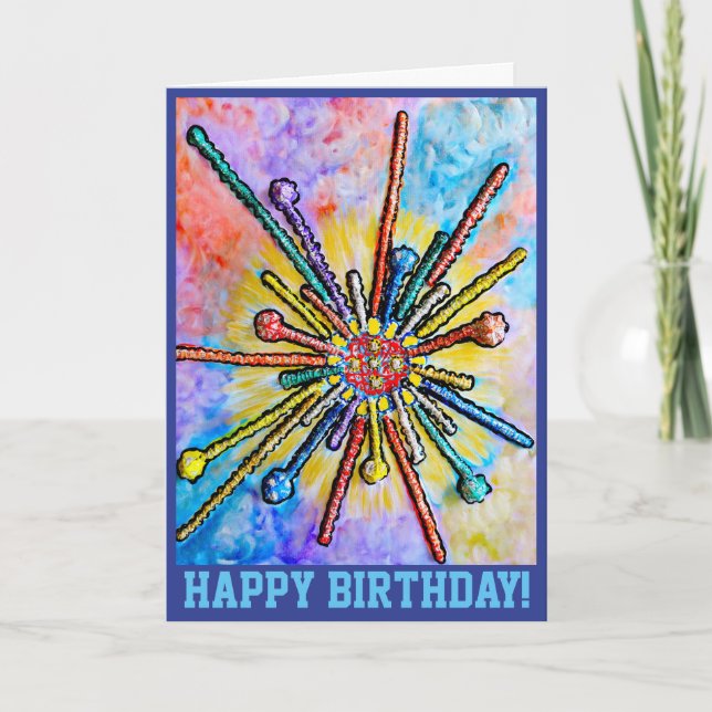 Tarjeta de cumpleaños 15 (Anverso)